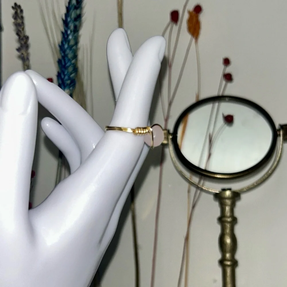 - 🌼Moonstone rings (custom Size just for you) - Picture 6 of 10